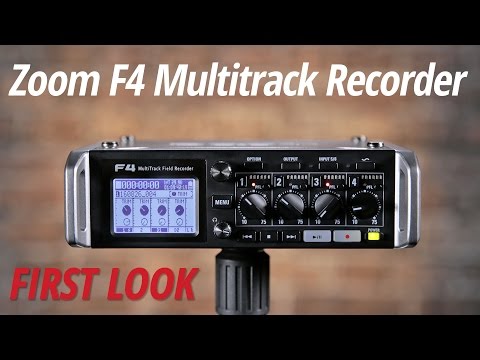 First Look: Zoom F4 Multitrack Recorder