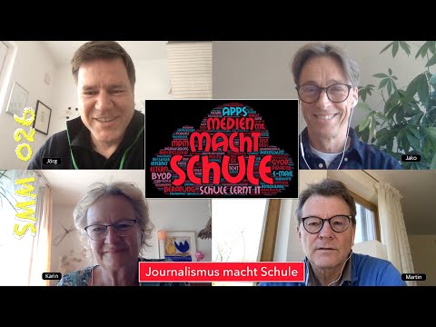 SMM 026 Journalismus macht Schule mit Karin Abenhausen, Martin Reckweg und Jörg Sadrozinski