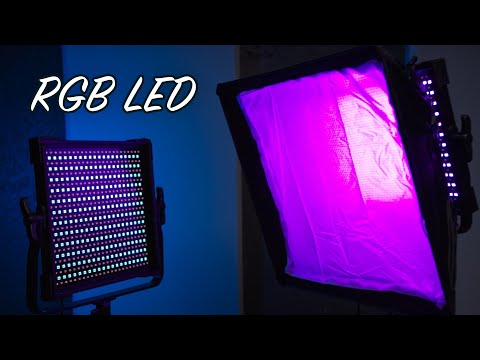 LED VIDEO PANELS | SWITTI S45 RGB Bi-Color LED Panel | Vorstellung und Review | gut für Anfänger?