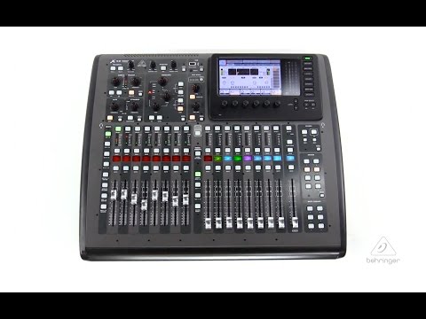 X32 COMPACT 40-Input, 25-Bus Digital Mixer with 16 Programmable MIDAS Preamps, 17 Motorized Faders