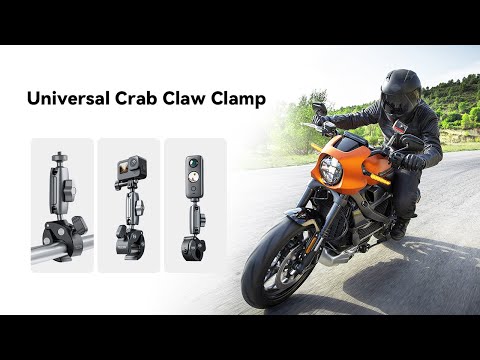 TELESIN Universal Crab Claw Clamp Tutorial