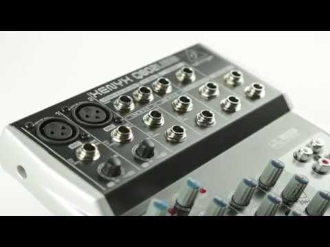 XENYX Q802USB Small Format Mixer &amp; USB Audio Interface