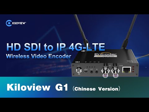 Kiloview G1 4g wifi hd sd 3g sdi to ip converter live streaming video encoder