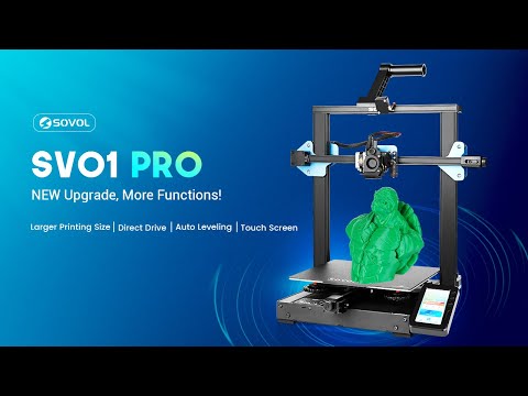 Sovol SV01 Pro Larger Printing Size Direct Drive 3D Printer: New Upgrade, More Functions