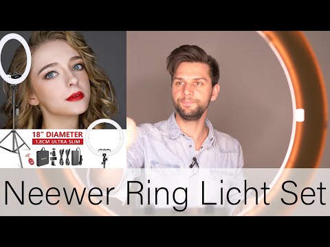 Neewer Ring Licht Set | Unpacking &amp; Test