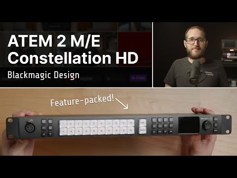 ATEM 2 M/E Constellation HD - Walk-through, features and more // Show and Tell Ep.97