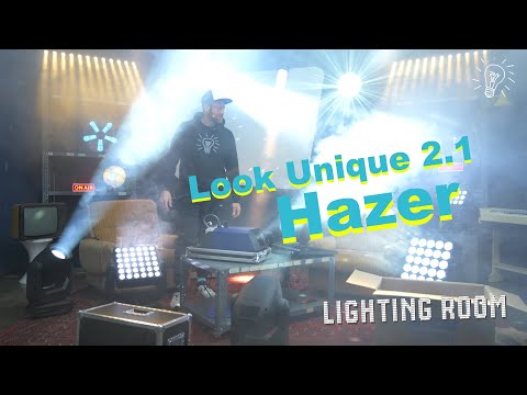 Hazer Look Unique 2.1 - Dunsterzeuger mit homogenem Nebelausstoß und geräuscharmen Betrieb