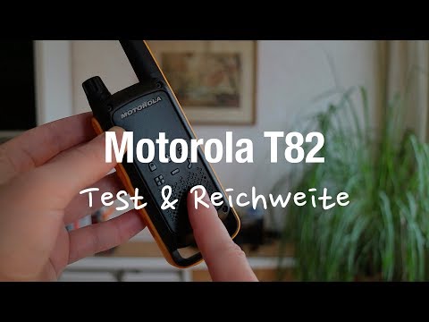 Motorola Talkabout T82 Extreme - PMR Funkgeräte (Test &amp; Reichweite)