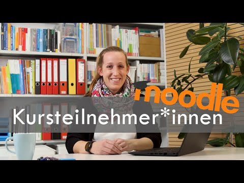 Arbeiten mit Moodle (5): Kursteilnehmer*innen