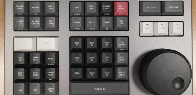 Davinci Resolve Speed Editor